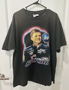 Jeff Burton Vintage Nascar Winston Cup T Shirt, SZ XL, Pre-Owned - Picture 1 of 2