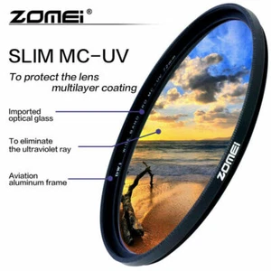 Zomei 82mm Slim Multi Coated MC UV Filter for Camera Lens Protector - Picture 1 of 8