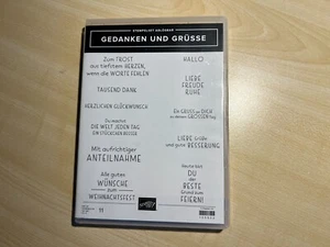 Stampin' Up! Stempel Gedanken und Grüße und Stanzen Unter den Bäumen NEU - Bild 1 von 2