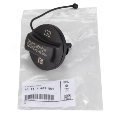 ORIGINAL BMW Tankdeckel Tankverschluss Diesel 1er 2er 3er 4er 5er 16117482901 - Bild 1 von 2