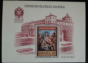ESPAÑA 1989 - 2 HOJITAS EXPO FILAT. NACIONAL EXFILNA'89, NUEVAS (**). - Imagen 1 de 1