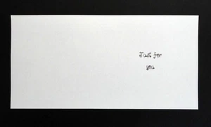 Card Inserts -"Just for You" Greeting for 5"x 5" Craft cards (Portrait) Pk 20 - Picture 1 of 1