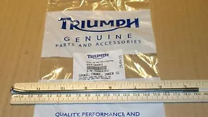 Tiger 885i 955i New Genuine Triumph Front Wheel Stainless Inner Spoke T2004352 - Picture 1 of 7