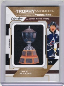 2023-24 O-Pee-Chee #P-27 Cale Makar Trophy Winners Relic James Norris - Picture 1 of 1