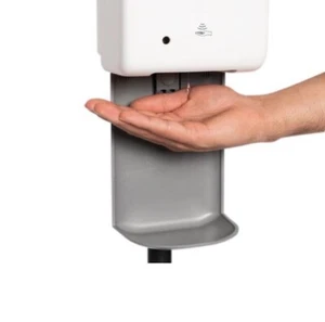 Automatic Liquid Hand Sanitizer Soap Dispenser W/ Floor Stand Touchless Station - Picture 1 of 8