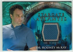 Stargate Atlantis Season 3 & 4 Costume Prop Relic Dr. Rodney McKay Blue Shirt - Picture 1 of 1