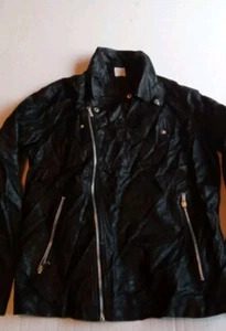 Riverdale South Side Serpents Black Biker Jacket with Snake Logo Cosplay Costume - Picture 1 of 5