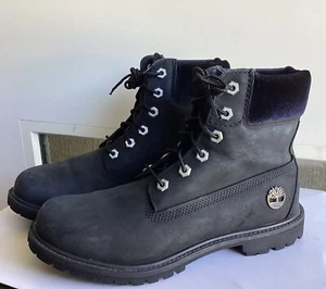 Timberland Premium 6 pulgadas impermeables botas negras para mujer talla 9,5 - Imagen 1 de 9