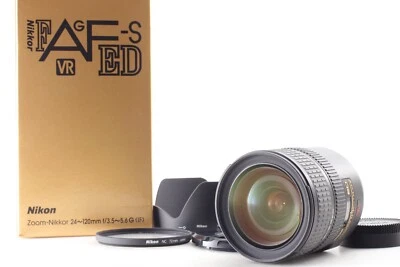 [MINT in box] Nikon AF-S NIKKOR 24-120mm F3.5-5.6G ED VR Zoom Lens Japan #714 - Image 1 of 4