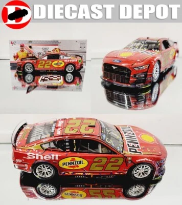 JOEY LOGANO 2022 DARLINGTON  WIN RACED VERSION 1/24 ACTION - Image 1 of 4