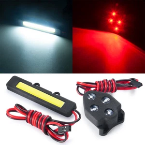 Front Rear LED Light RC 1/10 Headlight Taillight for 1/8 Traxxas SLEDGE Crawler - Picture 1 of 11