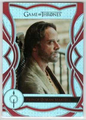 GAME OF THRONES THE COMPLETE SERIES THE CAST INSERT C88 PRINCE DORAN MARTELL - Image 1 of 2