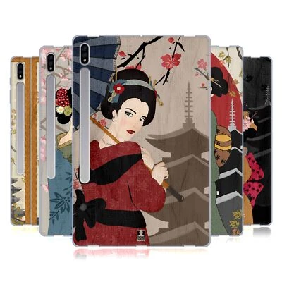 FUNDA HEAD CASE DESIGNS GEISHA GEL SUAVE PARA TABLETS SAMSUNG 1 Foto 1 de 4
