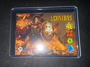 Leonidas Overpower 2024 NYCC Promo Exclusive Trading Card TCG - Picture 1 of 2