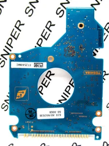 PCB - Toshiba 60GB MK6025GAS (HDD2189 H ZK01 S) G5B000465 A0/KA203B Hard Drive - Picture 1 of 4