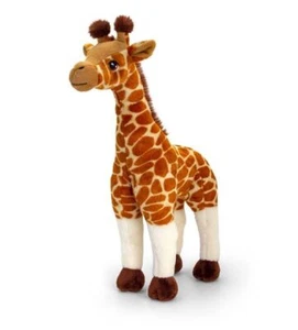 Giraffe Plush Soft Toy 40cm - Sitting - Keeleco - Keel Recycled Ethical NEW - Picture 1 of 1
