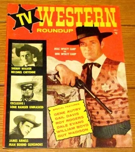 1957 TV & Western Roundup Magazine Volume 1 Number 1 W/15 AUTOGRAPHS RARE!! - Picture 1 of 24