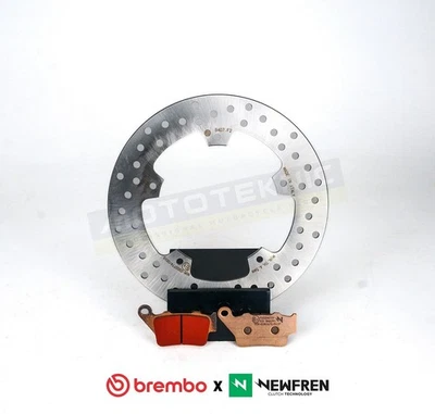 Brembo Rear Brake Disc and Newfren TS1 Pads to fit KTM 1050 Adventure 2015-2016 - Image 1 of 2