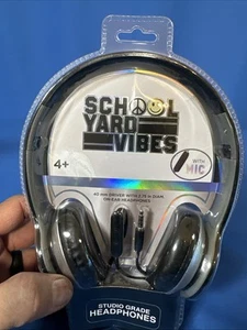 Good Cheap Headphones school yard vibes studio grade headphones With Mic Pink - Picture 1 of 8