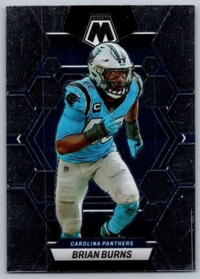 2023 Panini Mosaic Brian Burns Carolina Panthers #29 - Image 1 of 2