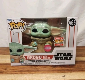Neu im Karton Grogu with Cookies Funko Pop #465 Star Wars MANDALORIAN Baby Yoda NEU - Bild 1 von 13