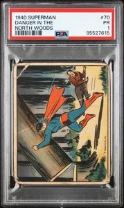 1940 Superman #70 Danger In The North Woods PSA 1 - Bild 1 von 2