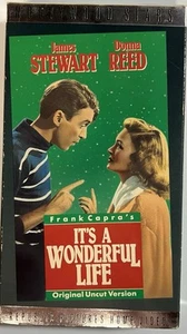It's A Wonderful Life Original Uncut Version (VHS 1988) Vintage Sealed! - Picture 1 of 3