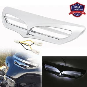 Fairing Vent Trim Air Accent LED Light For Harley Touring Electra Street Glide - Picture 1 of 13