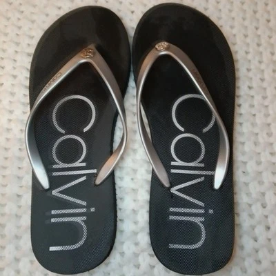 Calvin Klein Women's Flip Flops / Size 7 1/2 - Image 1 of 4