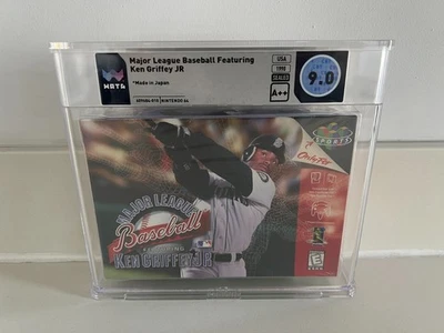 Major League Baseball Featuring Ken Griffey Jr. (Nintendo 64, N64) WATA 9.0 A++ - Image 1 of 4