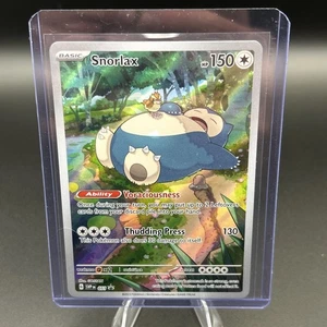 Pokémon TCG Snorlax SVP 051 Scarlet Violet 151 Black Star Promo NM - Bild 1 von 2