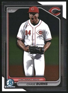 2024 Bowman Chrome Draft #BDC55 Chase Burns - Bild 1 von 2