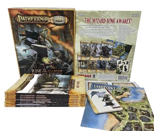 Pathfinder Savage World RPG *Rise of the Runelords AP BOX Set Books+ Complete - Picture 1 of 21