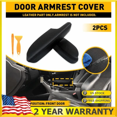 Compatível com 2009 2010 2011 2012 2013 2014 Acura TSX painel da porta frontal apoio de braço capa pele - Imagem 1 de 4