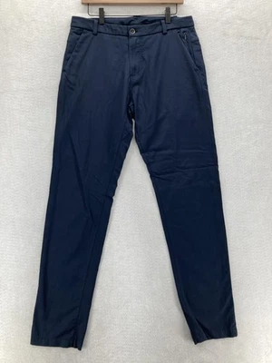 Pantalones Lululemon ABC Classic-Fit 5 Bolsillos Warpstreme Azul Marino Para Hombres 32 Preppy Foto 1 de 4