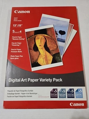 Canon Fine Art Paper Pack Museum Etching 13"x19" 20 sheets DAP-101 New Sealed - Image 1 of 4