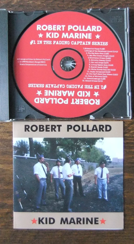 ROBERT POLLARD...KID MARINE....CD ALBUM..INDIE ROCK....GUIDED BY VOICES - Image 1 of 1