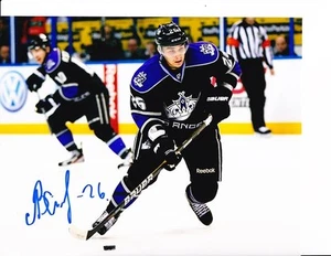 LOS ANGELES KINGS SLAVA VOYNOV SIGNED BLACK JERSEY 8X10 - Picture 1 of 1