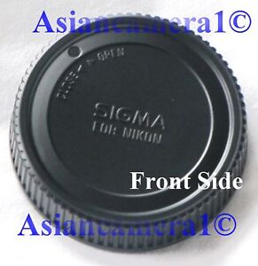 Genuine Original Sigma Rear Lens Cap For Nikon Japan Dust Safety Twist-on OEM