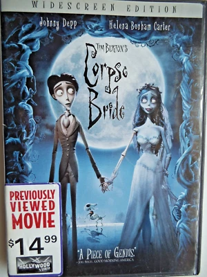 Tim Burton's Corpse  Bride - A Piece of Genius   (DVD)  Neuwertig engl.Version - Bild 1 von 4