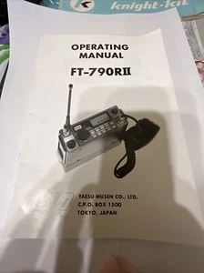 Yaesu FT-790RII Instruction Manual  Original with nice fold out schematics.￼ - Picture 1 of 14