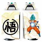 PS5 Standard Disc Console Vinyl Skin Sticker Decals Anime Dragon Ball Super Goku