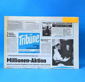 Tribüne 19. Dezember 1989 zum Geburtstag zur Hochzeit 19.12.1989 DDR 19.12.1989 - Bild 1 von 1