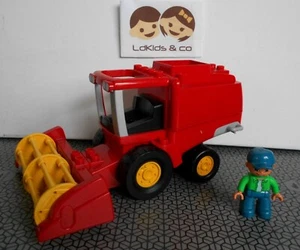 LEGO ® DUPLO ® 4973 MOISSONNEUSE BATTEUSE + FERMIER - Photo 1/2