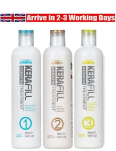 Kerafill Professional Keratin Hair Reconstructor Hair Straight & Repairs Collect - Bild 1 von 5