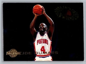 1994-95 SkyBox Premium Slammin' Universe Joe Dumars #SU5 Detroit Pistons - Picture 1 of 2