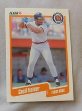1990 Fleer Update Baseball Card Pick one
