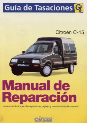 MANUAL DE REPARACION DE CITROEN C15  Manual Digital 📥 - Imagen 1 de 4