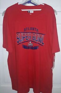 Super Bowl LIII Atlanta ~ New England Patriots LA Rams ~ football T-Shirt NFL S
