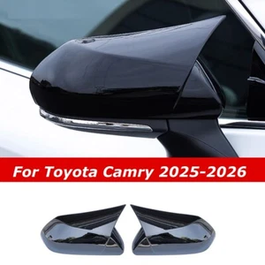 For Toyota for Camry 2025-2026 Side Rearview Mirror Cover Cap Trim Gloss 2pcs - Bild 1 von 4